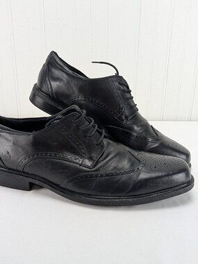 Croft & Barrow Men Dress Shoes Kent Black 13M Wingtip Oxford Kohls Business